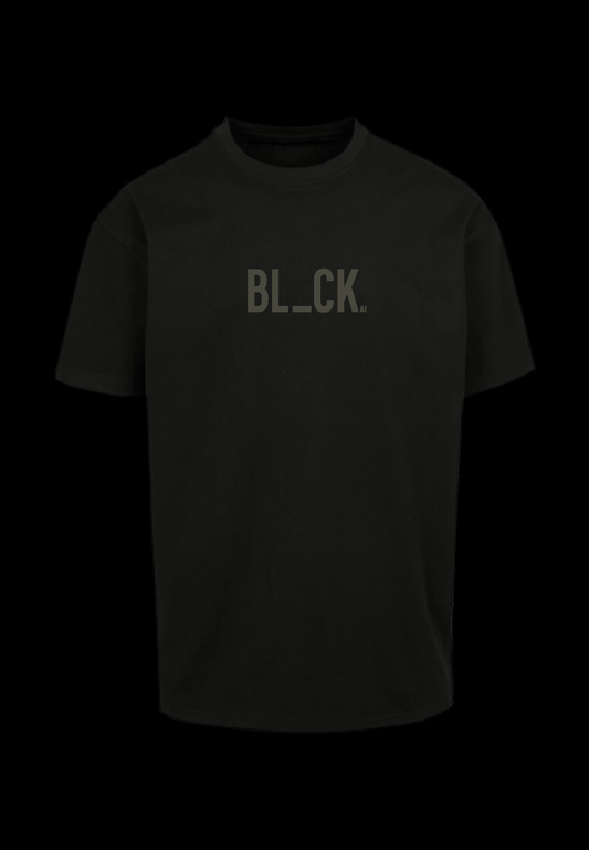 BL_CK 2025 Heavy Oversize Tee ( Drone Academy ) - BL_CK Academy