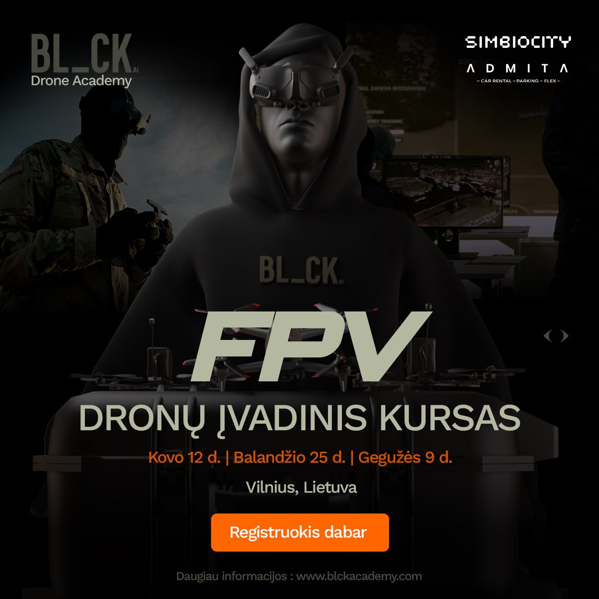 FPV dronų įvadinis kursas - BL_CK Academy